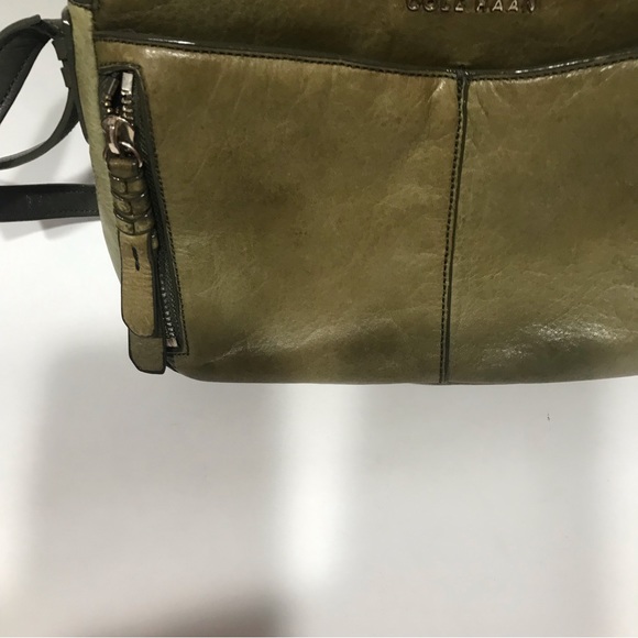Cole Haan Felicity Top Zip Crossbody in Olive - Picture 5 of 6